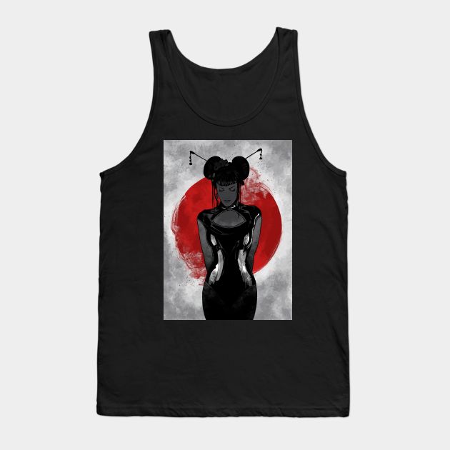 Geisha Tank Top by nabakumov